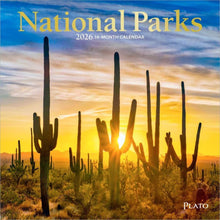 Load image into Gallery viewer, Browntrout National Parks 2026 7 x 7 Mini Calendar
