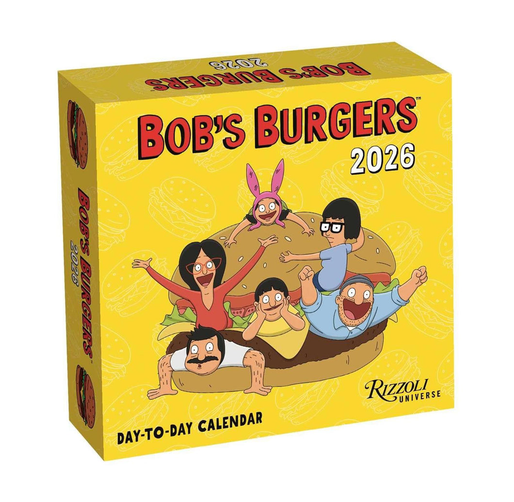 Universe Bob's Burgers 2026 Day-to-Day Calendar