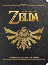 Load image into Gallery viewer, Harry Abrams Legend of Zelda 16-Month 2025-2026 Weekly/Monthly Planner

