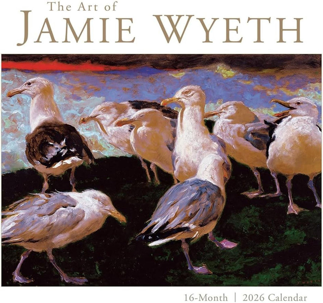 Sellers Publishing The Art of Jamie Wyeth 2026 12 x 12 Wall Calendar