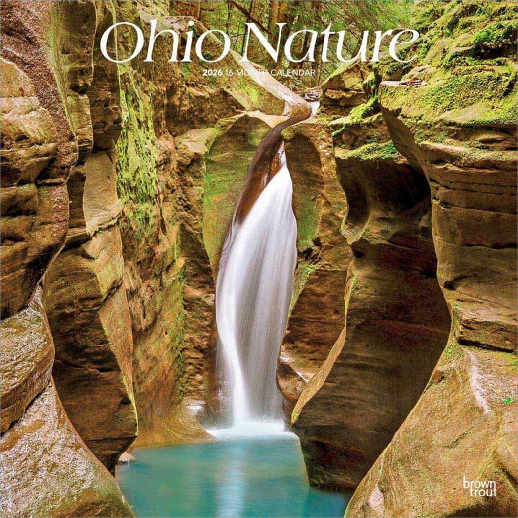 Browntrout Ohio Nature 2026 12 x 12 Wall Calendar