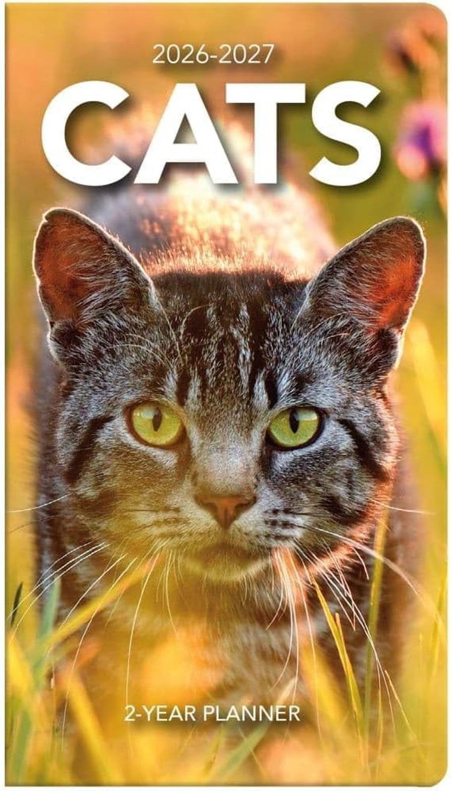 Turner Cats 2026 Photo 2-Year Pocket Planner