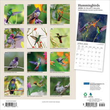 Load image into Gallery viewer, Browntrout Hummingbirds 2026 12 x 12 Wall Calendar
