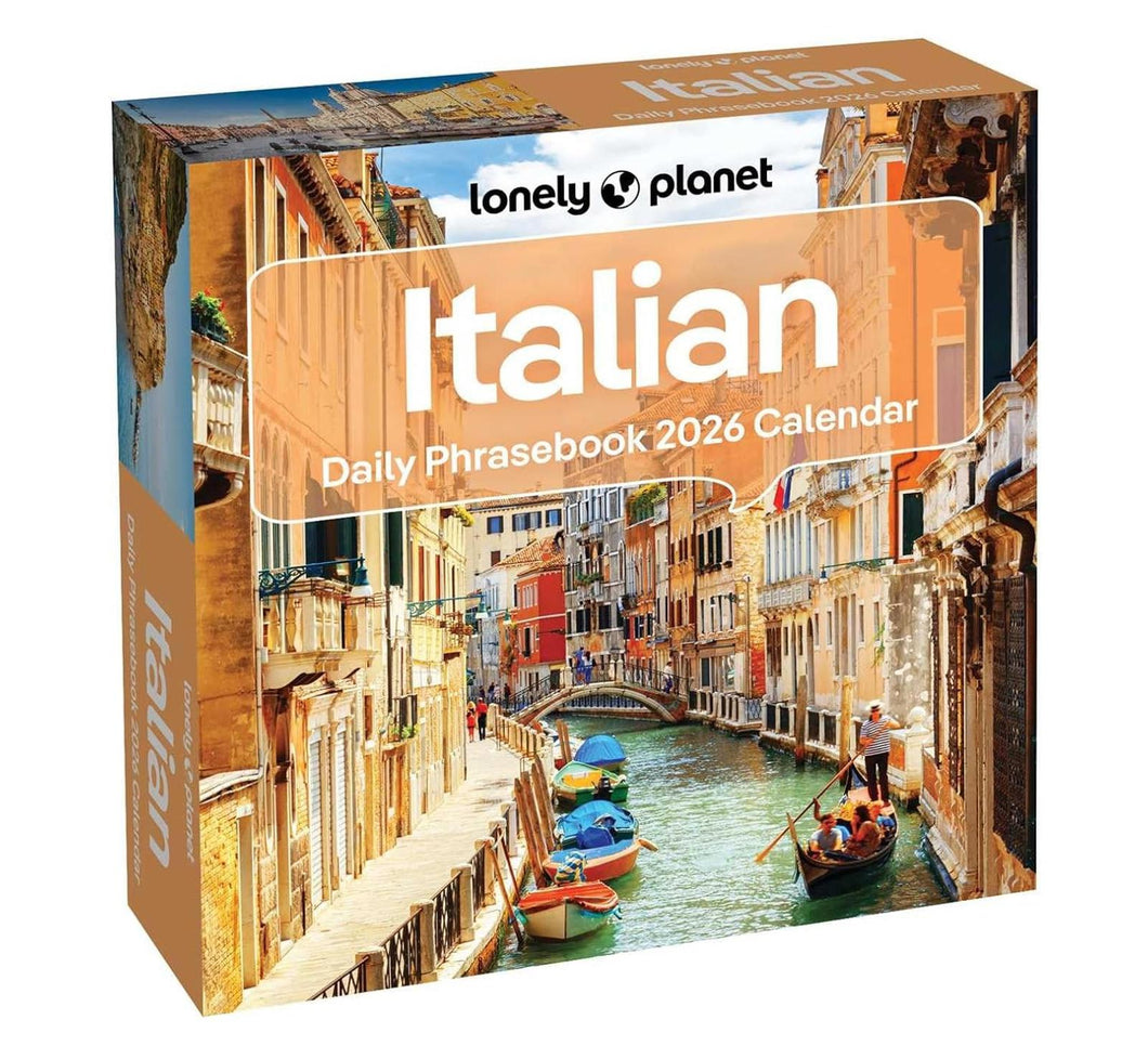 Andrews McMeel Lonely Planet: Italian Phrasebook 2026 Day-to-Day Calendar