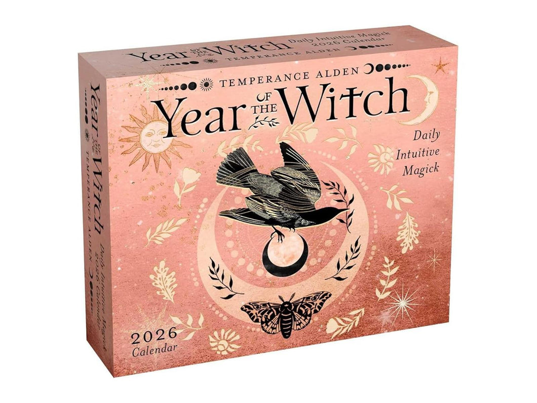 Amber Lotus Year of the Witch 2026 Day-to-Day Calendar