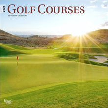 Load image into Gallery viewer, Browntrout Golf Courses 2026 12 x 12 Wall Calendar
