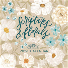 Load image into Gallery viewer, Andrews McMeel Scriptures and Florals 12x12 2026 Wall Calendar
