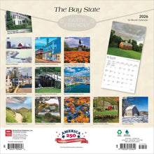 Load image into Gallery viewer, Browntrout The Bay State 2026 12 x 12 Wall Calendar
