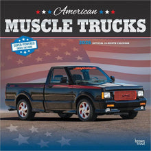 Load image into Gallery viewer, Browntrout American Muscle Trucks OFFICIAL 2026 12 x 12 Wall Calendar
