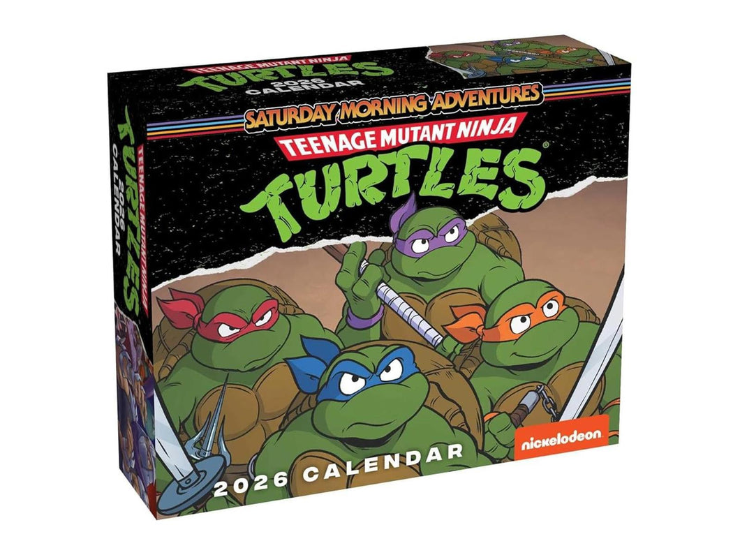 Harry Abrams Teenage Mutant Ninja Turtles Comic Art 2026 Day-to-Day Calendar