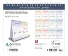 Load image into Gallery viewer, Browntrout Tuscan Delight 2026 Double-View Easel Desk Calendar
