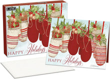 Load image into Gallery viewer, Lang Snow And Cocoa Boxed Christmas Cards 18ct

