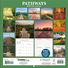 Load image into Gallery viewer, Turner Pathways 2026 Mini Wall Calendar
