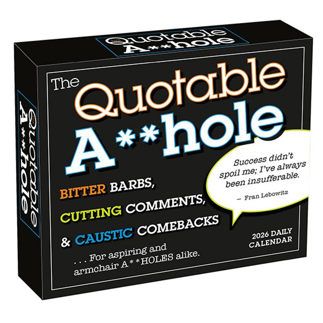Sellers Publishing Quotable A**hole 2026 6.2
