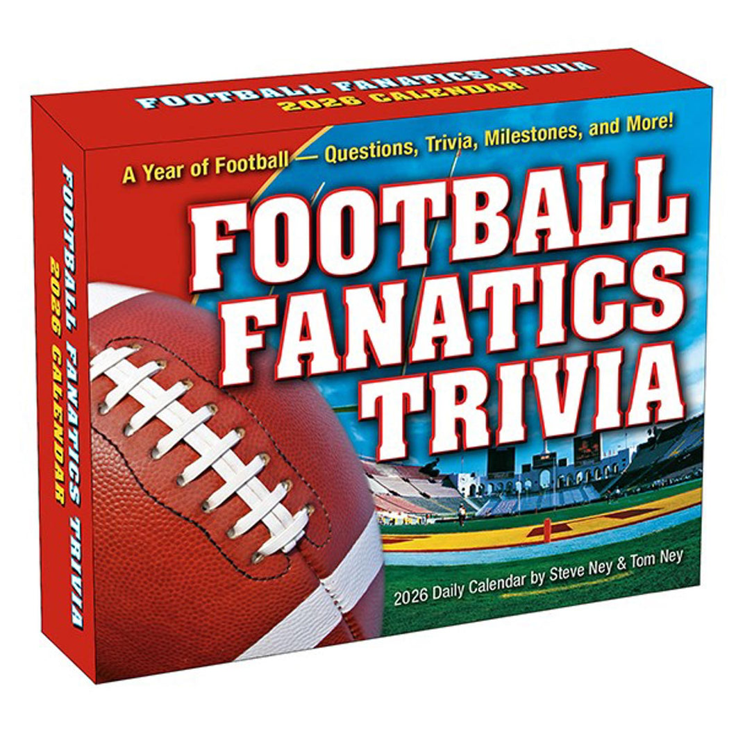 Sellers Publishing Football Fanatics Trivia 2026 6.2