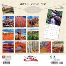 Load image into Gallery viewer, Browntrout Utah Wild &amp; Scenic 2026 12 x 12 Wall Calendar
