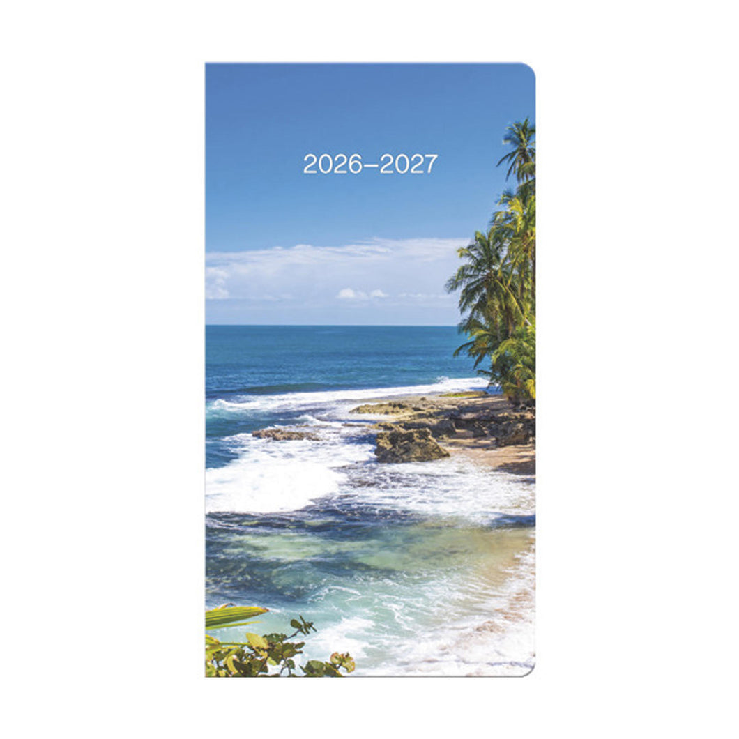 Trends International Beaches 2026-2027 Pocket Planner