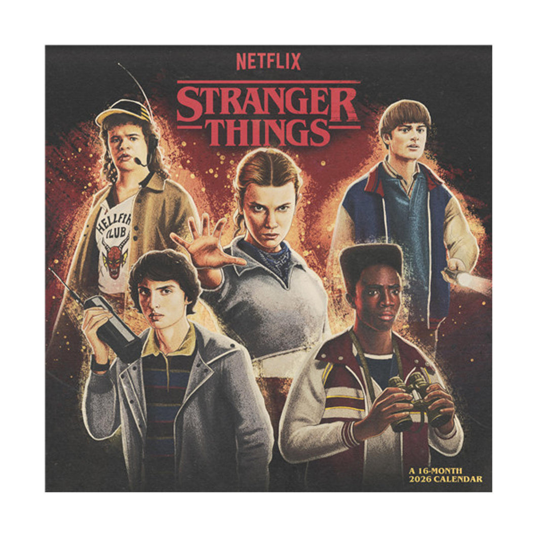 Trends International Stranger Things 5 2026 12 x 12 Wall Calendar