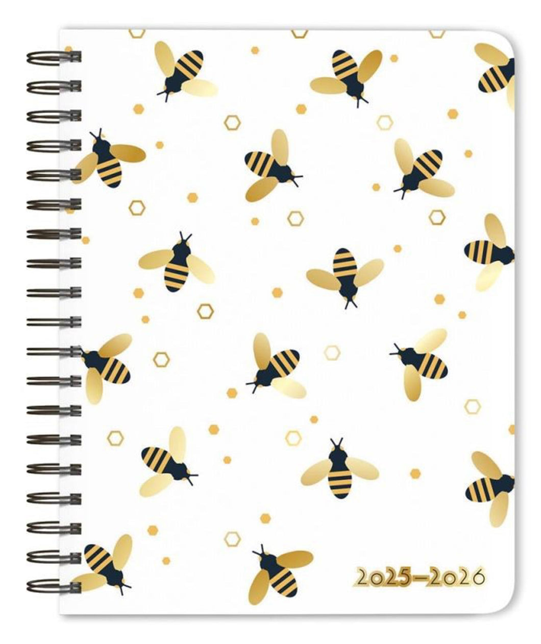 Browntrout Busy Bees 2026 6 x 7.75 Inch Weekly Desk Planner