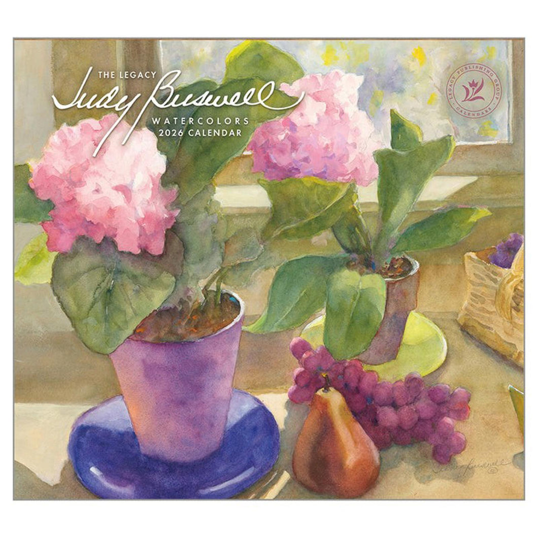 Legacy Judy Buswell Watercolors 2026 Wall Calendar