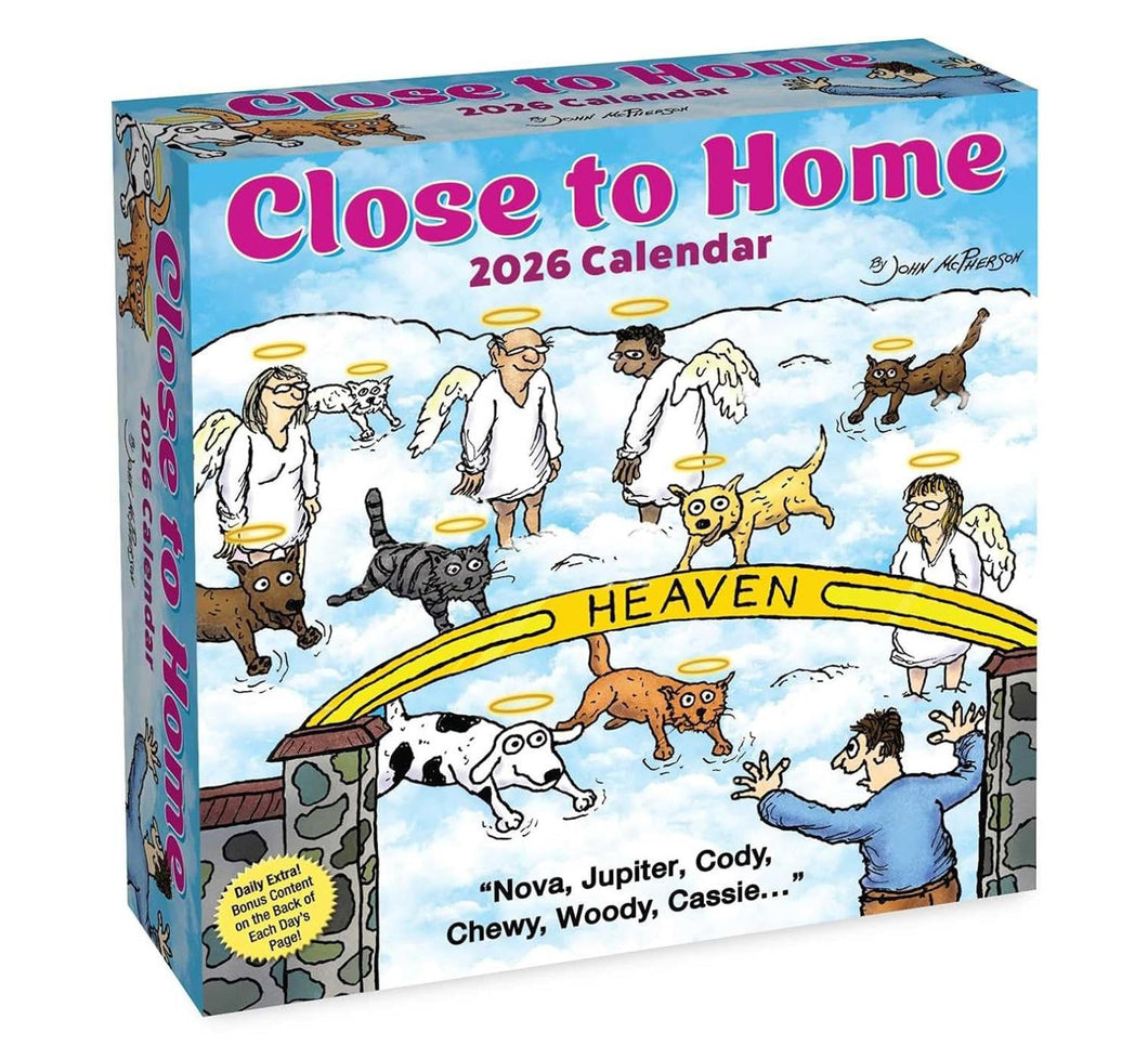 Andrews McMeel Close to Home 2026 Day-to-Day Calendar