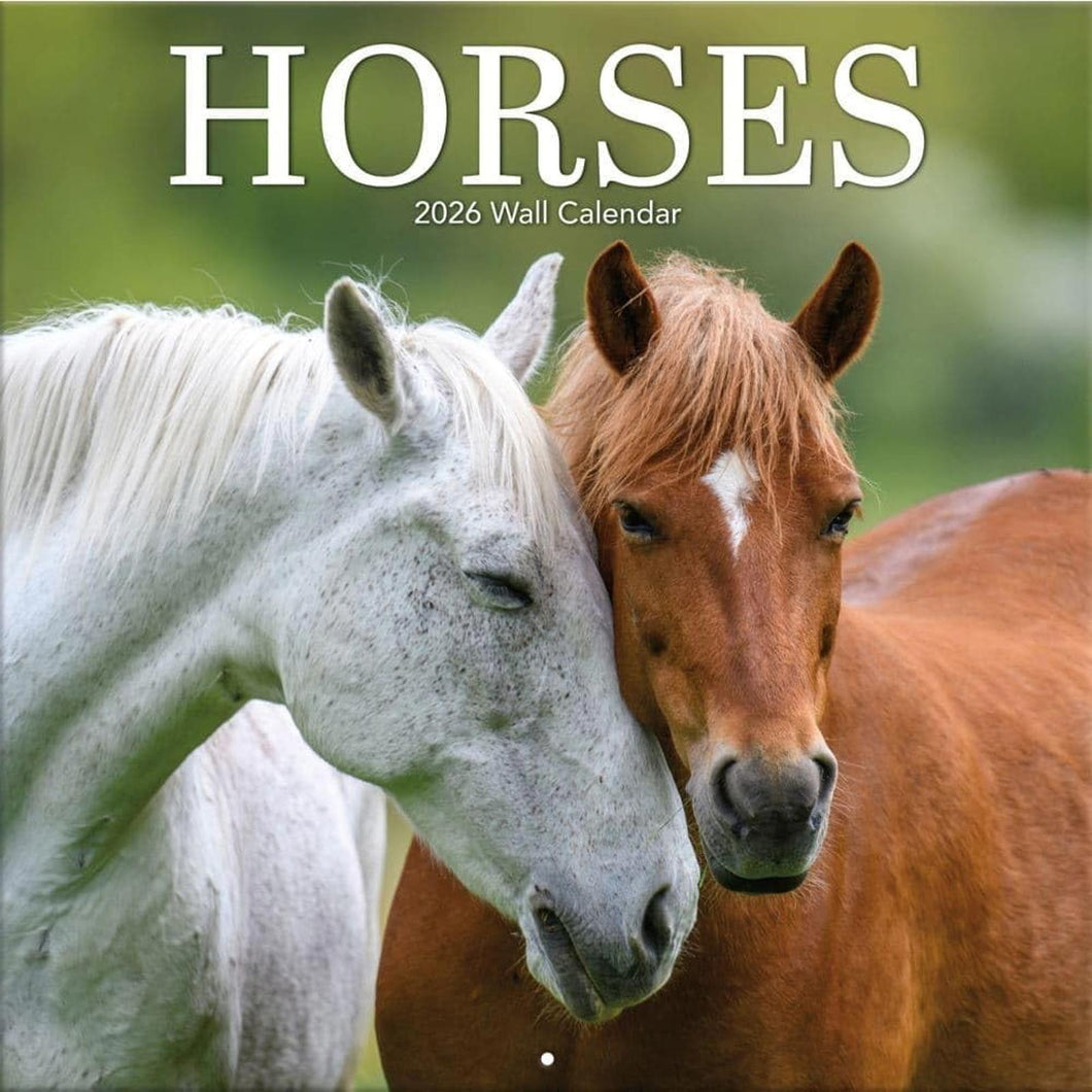 Turner Horses 12x12 Photo 2026 Wall Calendar