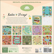 Load image into Gallery viewer, Amber Lotus Katie Daisy 12x12 2026 Wall Calendar
