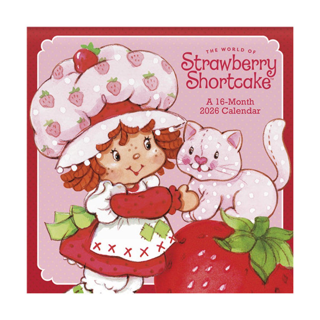 Trends International Strawberry Shortcake 2026 12 x 12 Wall Calendar