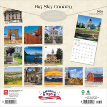 Load image into Gallery viewer, Browntrout Big Sky Country 2026 12 x 12 Wall Calendar

