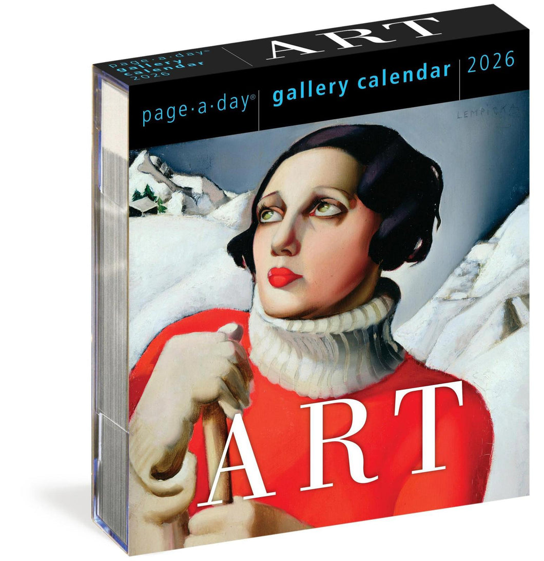Workman Art Page-A-Day 2026 Gallery Calendar