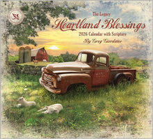 Load image into Gallery viewer, Legacy Heartland Blessings 2026 Wall Calendar
