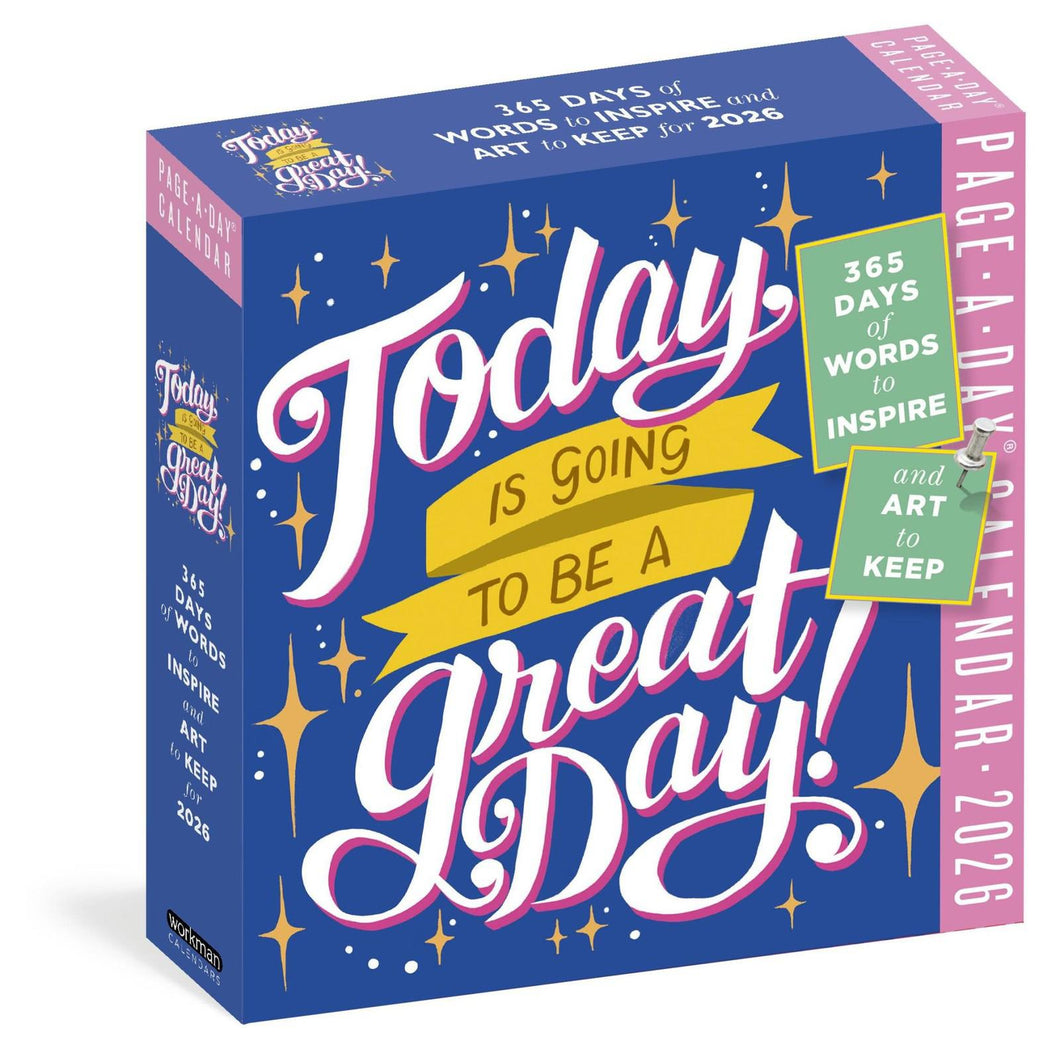 Workman Today Is Going to Be a Great Day! 2026 Page-A-Day Calendar
