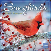 Load image into Gallery viewer, Sellers Publishing Songbirds of North America 2026 12 x 12 Wall Calendar
