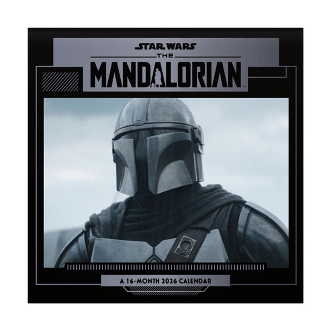 Trends International Star Wars: Mandalorian 2026 12 x 12 Wall Calendar