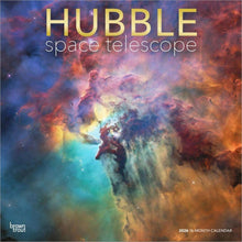 Load image into Gallery viewer, Browntrout Hubble Space Telescope 2026 12 x 12 Wall Calendar
