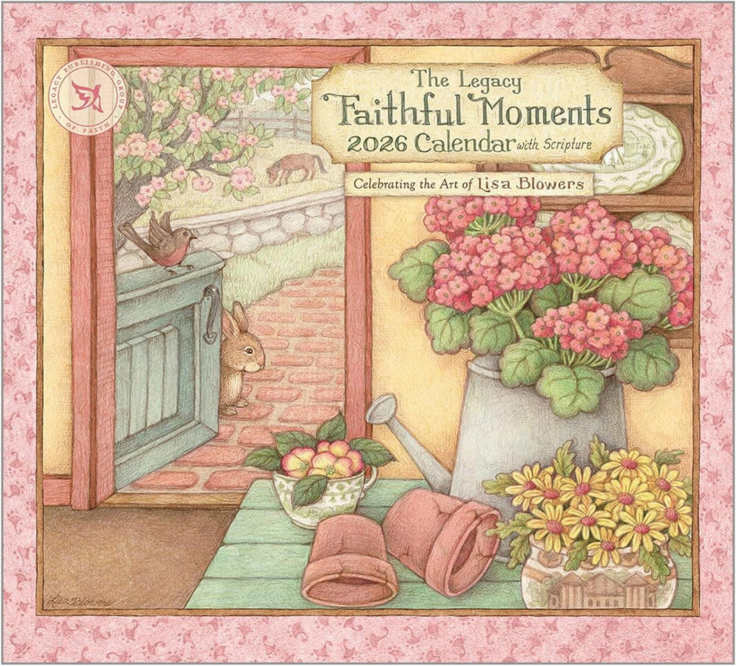 Legacy Faithful Moments 2026 Wall Calendar