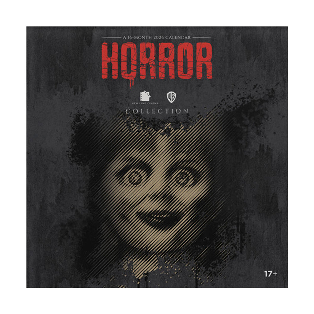 Trends International Horror Collection 2026 7 x 7 Mini Calendar