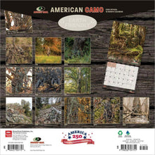 Load image into Gallery viewer, Browntrout Mossy Oak American Camo OFFICIAL 2026 12 x 12 Wall Calendar
