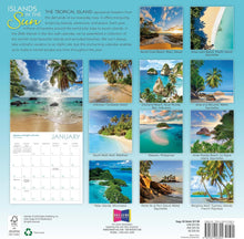 Load image into Gallery viewer, Sellers Publishing Islands in the Sun 2026 12 x 12 Wall Calendar
