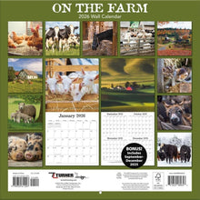 Load image into Gallery viewer, Turner On The Farm 12x12 Photo 2026 Wall Calendar
