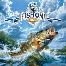Load image into Gallery viewer, Turner Fish On! 12x12 Photo 2026 Wall Calendar
