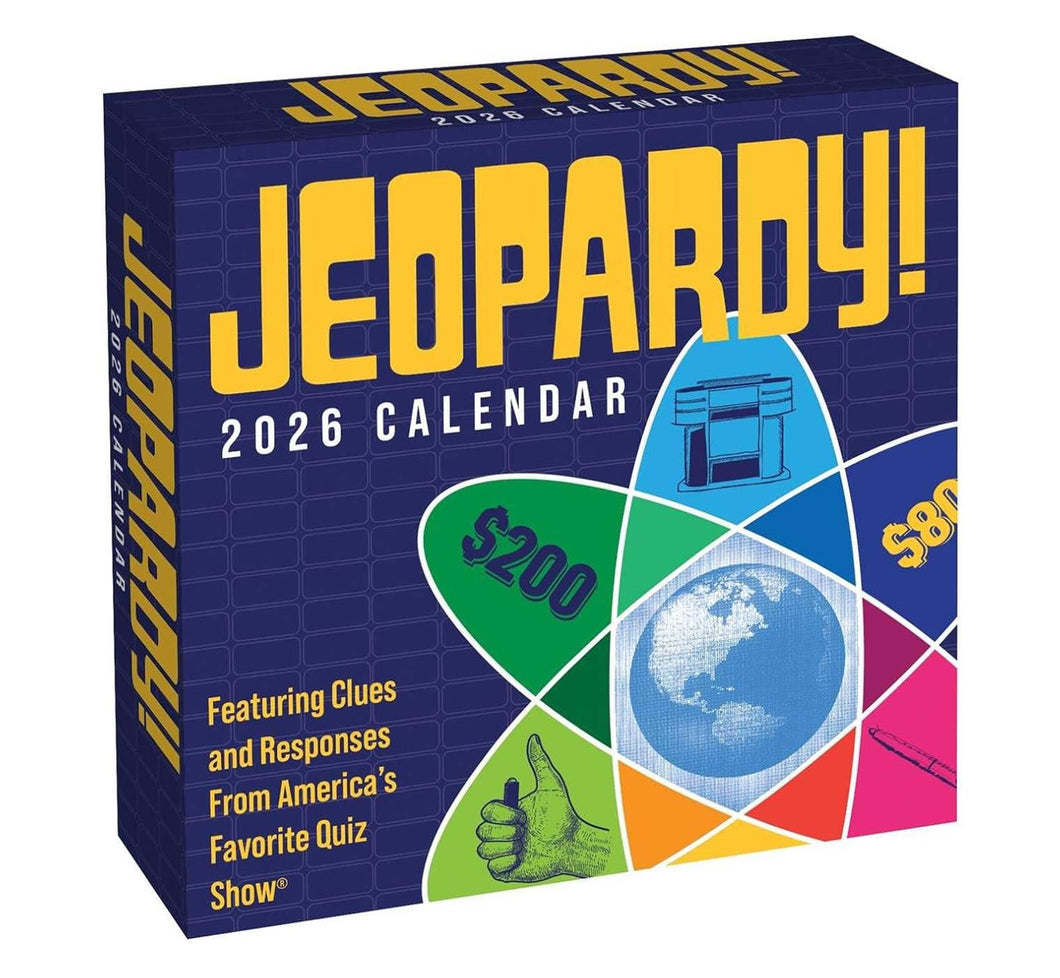 Andrews McMeel JEOPARDY! 2026 Day-to-Day Calendar