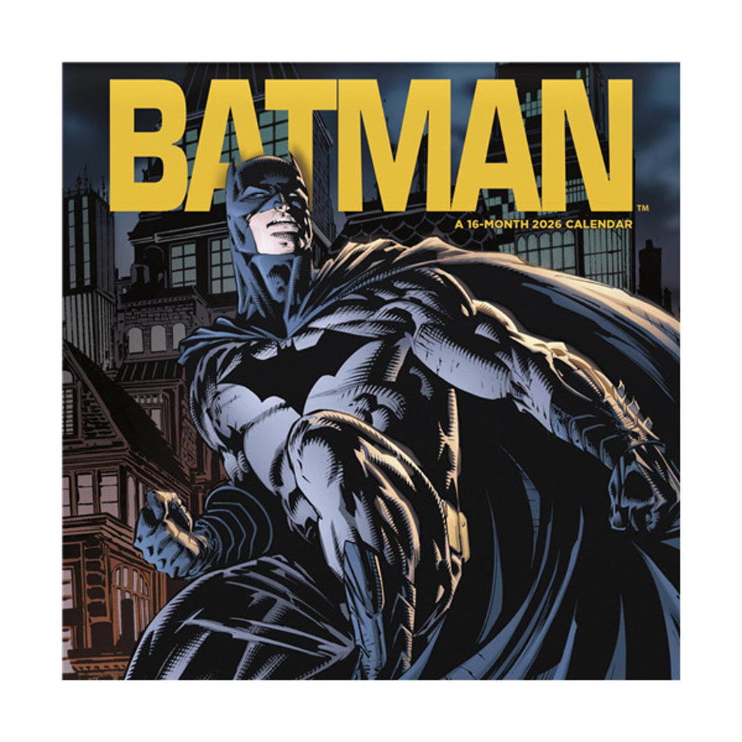 Trends International The Batman - Comic 2026 12 x 12 Wall Calendar