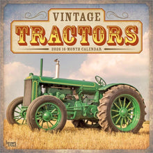 Load image into Gallery viewer, Browntrout Vintage Tractors 2026 12 x 12 Wall Calendar
