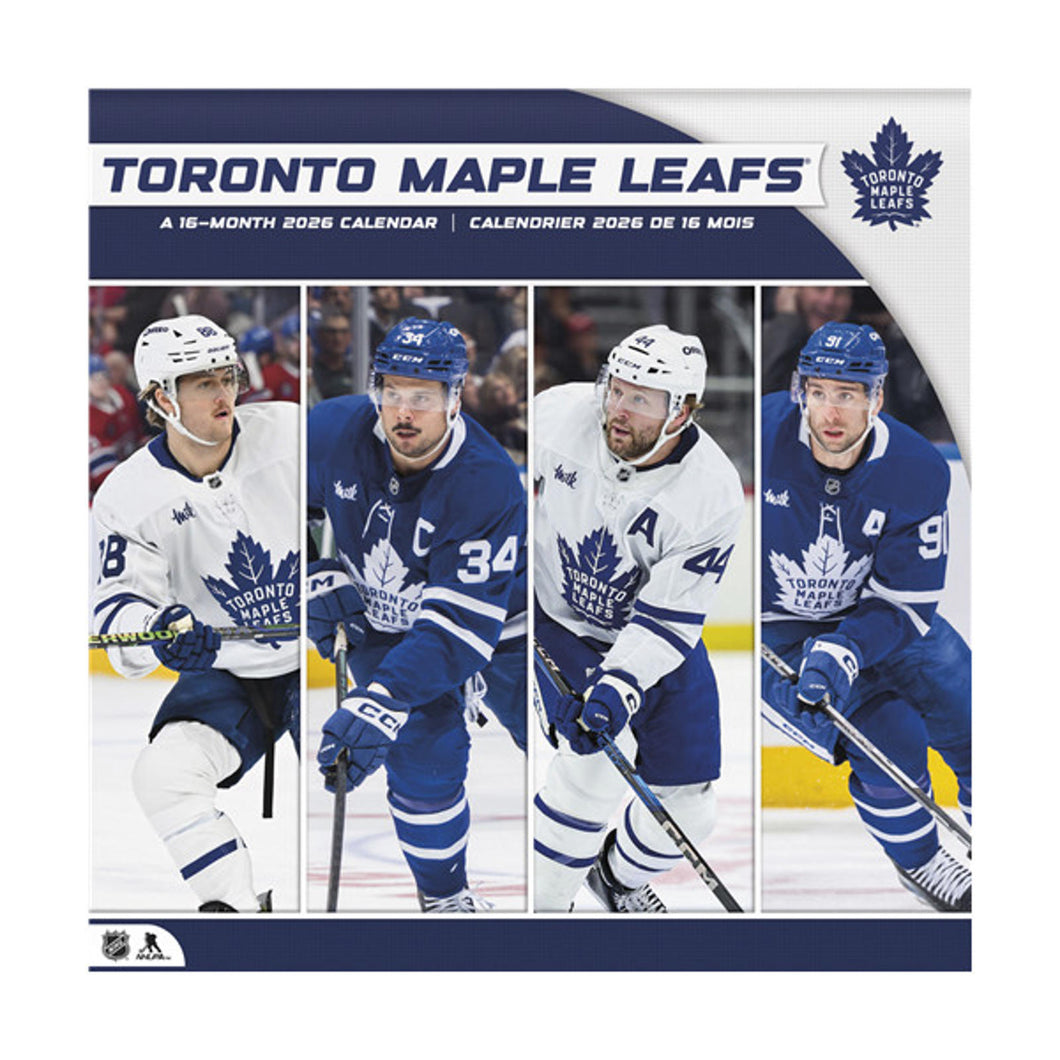 Trends International Toronto Maple Leafs 2026 12 x 12 Wall Calendar