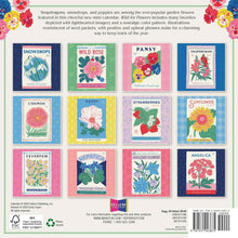 Load image into Gallery viewer, Sellers Publishing Wild For Flowers 2026 7 x 7 Mini Calendar
