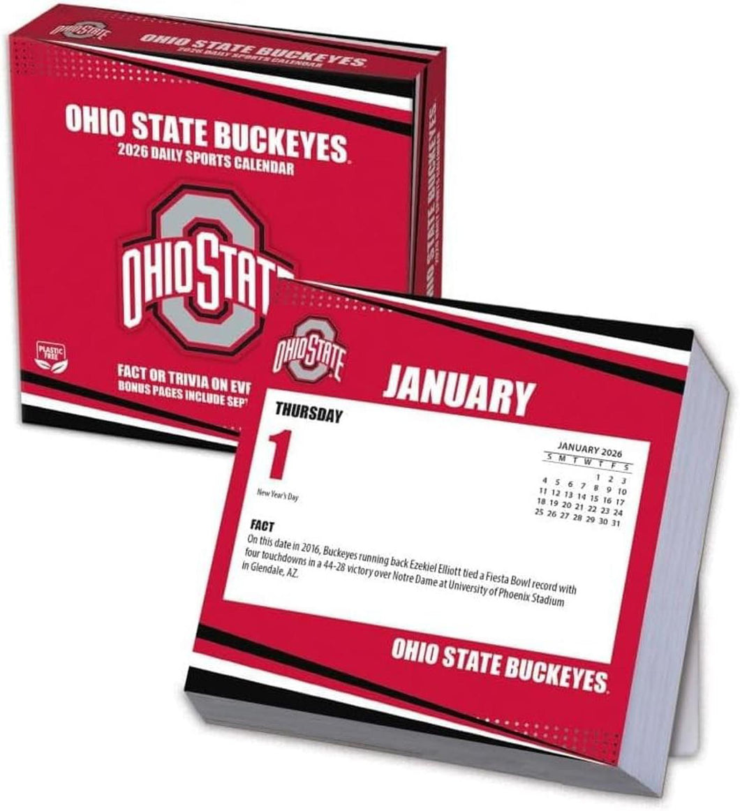 Turner Ohio State Buckeyes 2026 Daily Box Calendar