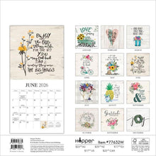 Load image into Gallery viewer, Browntrout Love the Journey 2026 12 x 12 Wall Calendar
