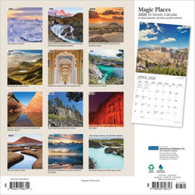Load image into Gallery viewer, Browntrout Magic Places 2026 12 x 12 Wall Calendar
