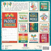 Load image into Gallery viewer, Sellers Publishing Pickleball 2026 12 x 12 Wall Calendar
